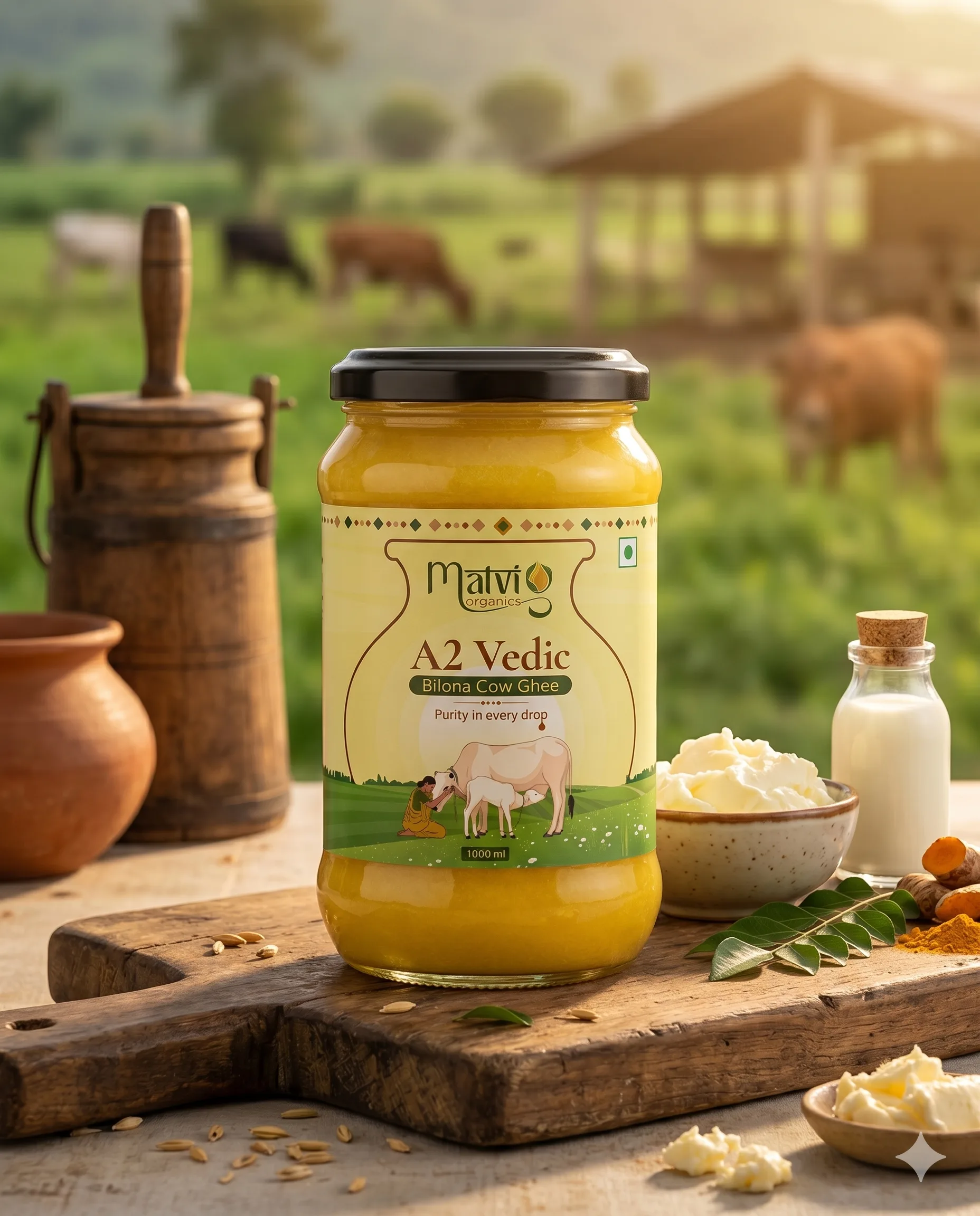 A2/traditional vedic Cow Ghee